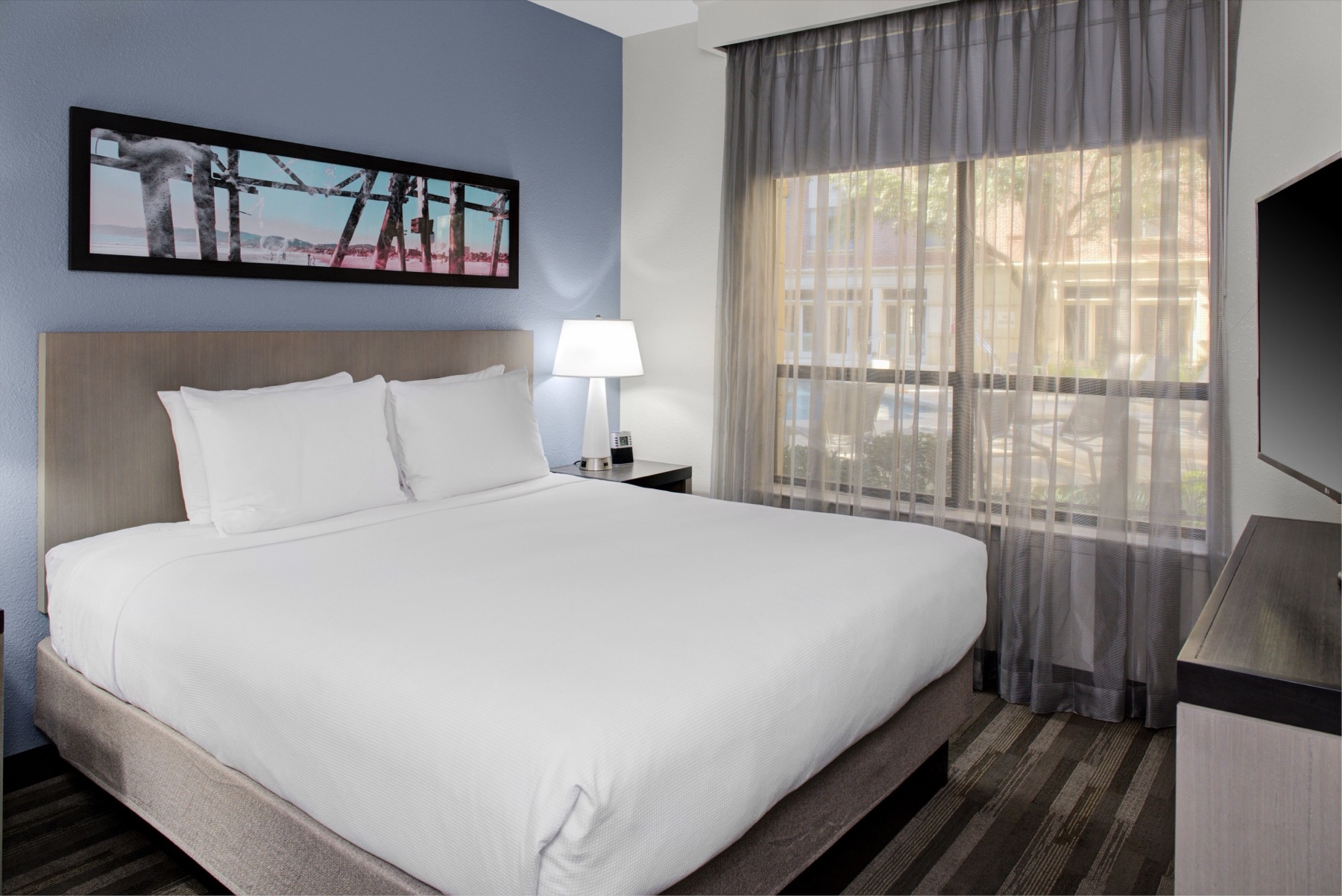Hyatt House guestroom
